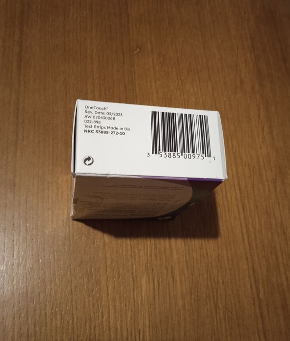 Смужки тест до глюкометра One Touch Verio