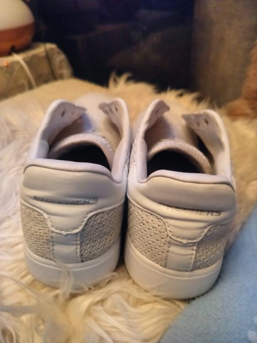 Buty Skechers  błyszczące sneakersy,