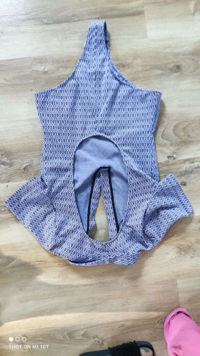 Zara body 40 L nowe fioletowe fiolet bluzka elegancka  gorset