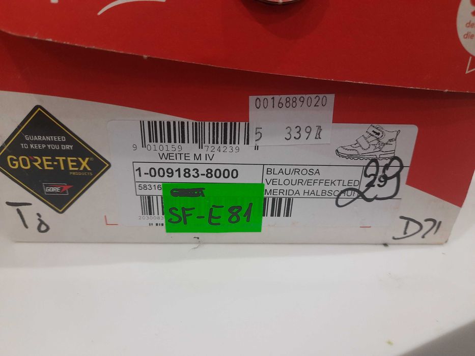 Buty Superfit dla dziewczynki 29