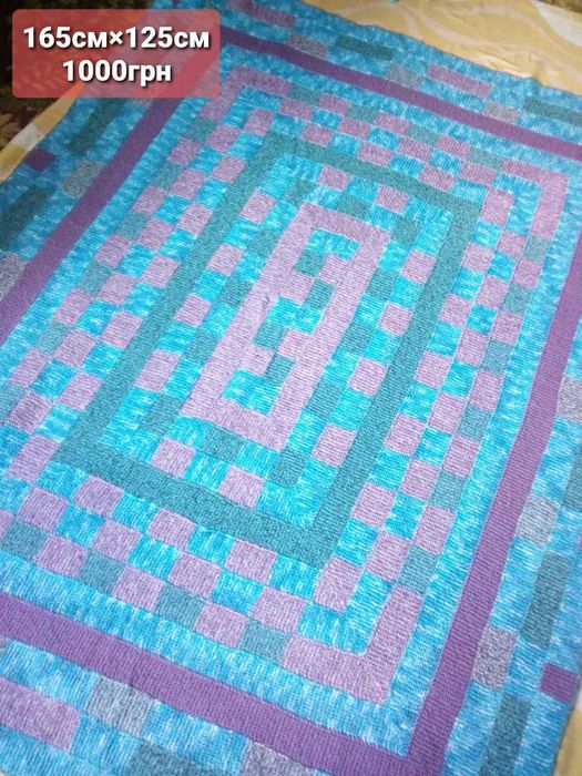 Плед вязаный  - самый тёплый и практичный подарок!