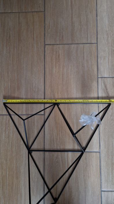 Półka geometryczna/ kwietnik wiszący loft