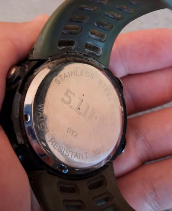 Тактические часы 5.11 Outpost Chrono Watch военные водонепроницаемые