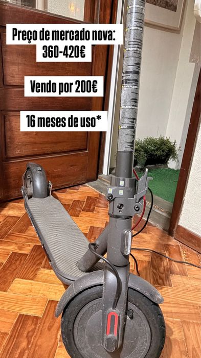 Trotinete com 16 meses de uso