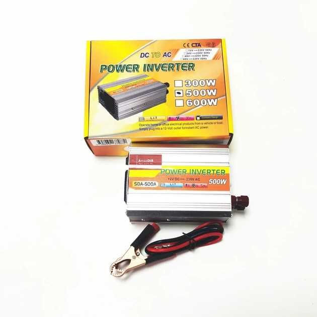 Инвертор напряжения  AmazDIB 12-230V 500W