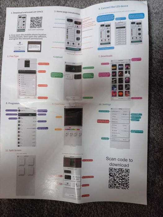 Рюкзак універсальний з LED екраном.