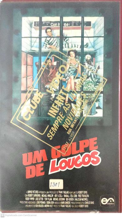 96° Pack de 8 filmes VHS