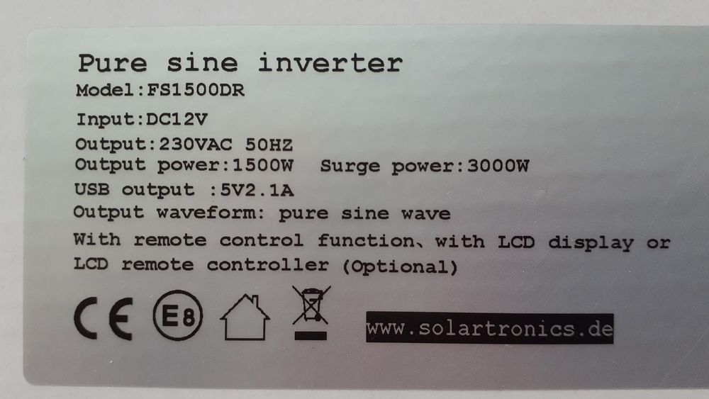 Transformador para caravanas