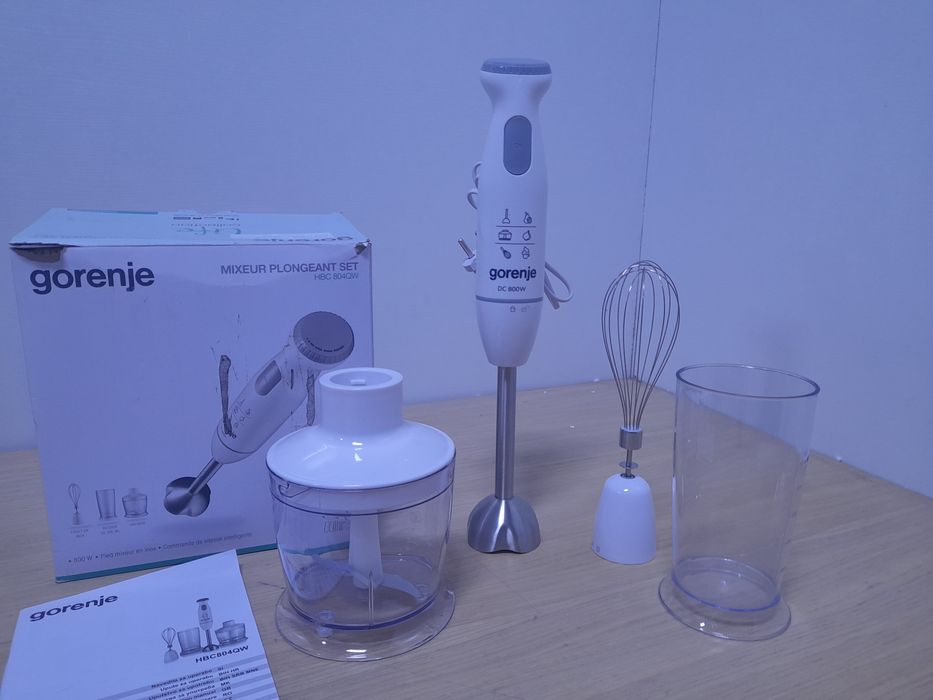 Блендер заглибний Gorenje HBC804QW