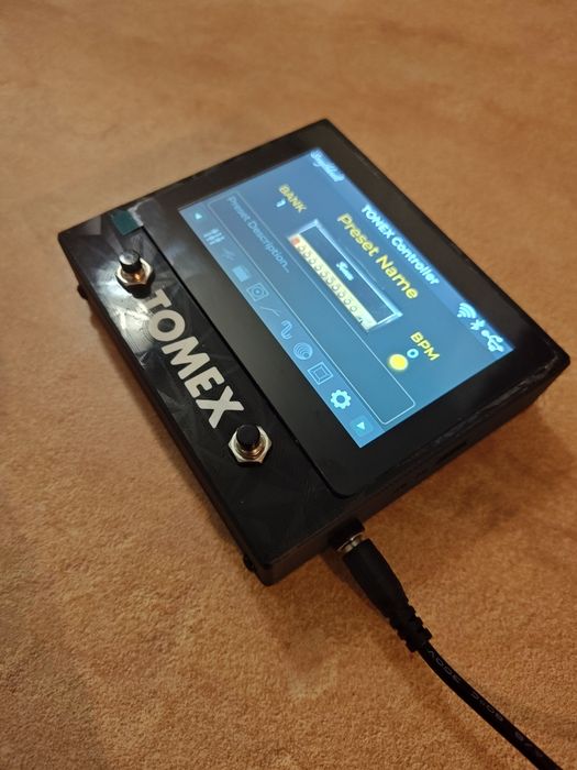 Tonex Controller 4.3" + 2FS, Bluetooth, WiFi, MIDI, beta Valeton GP5