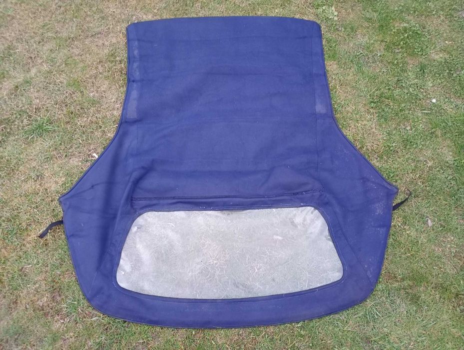 Poszycie dachu dach materiałowy Soft Top niebieski BMW E36 Cabrio