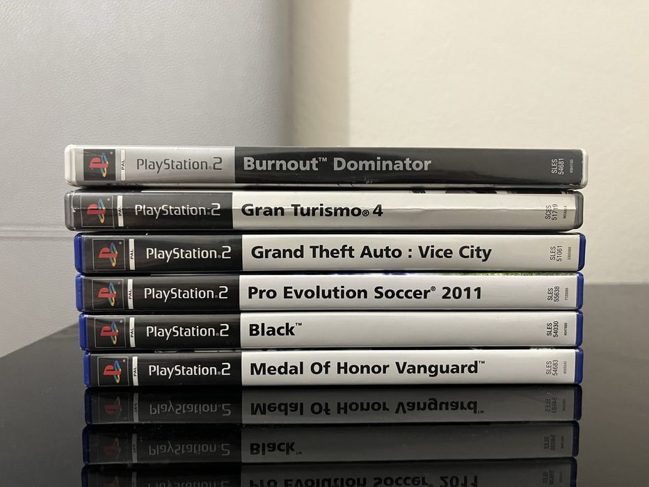 PS2 Slim + Jogos e PS1
