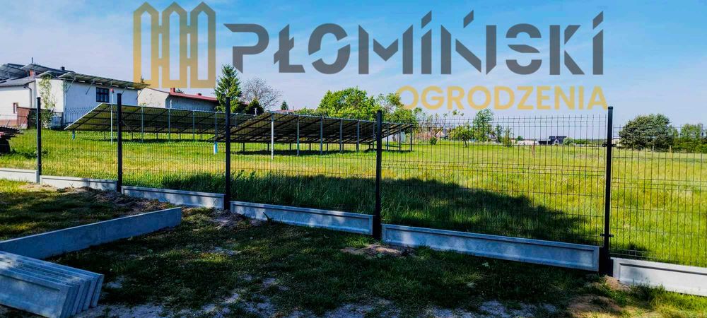 Ogrodzenia Panelowe 3D/2D z Montażem