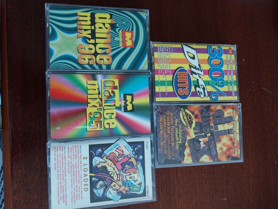 Fitas cassete de música