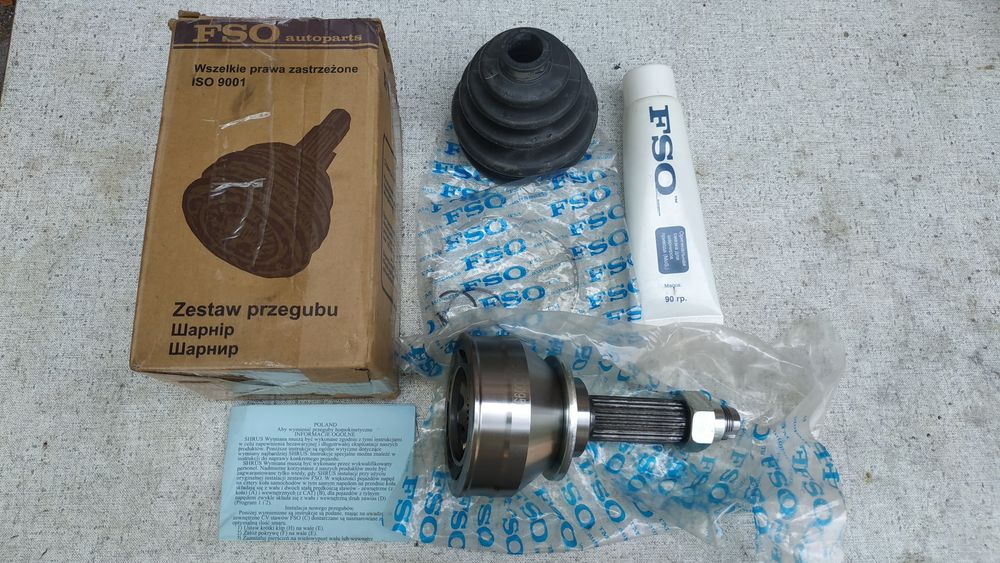 Новый ШРУС наружный FSO Daewoo Sens 1.3