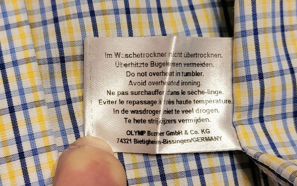 OLYMP LUXOR Koszula Męska roz. 18/46 - J Nowa