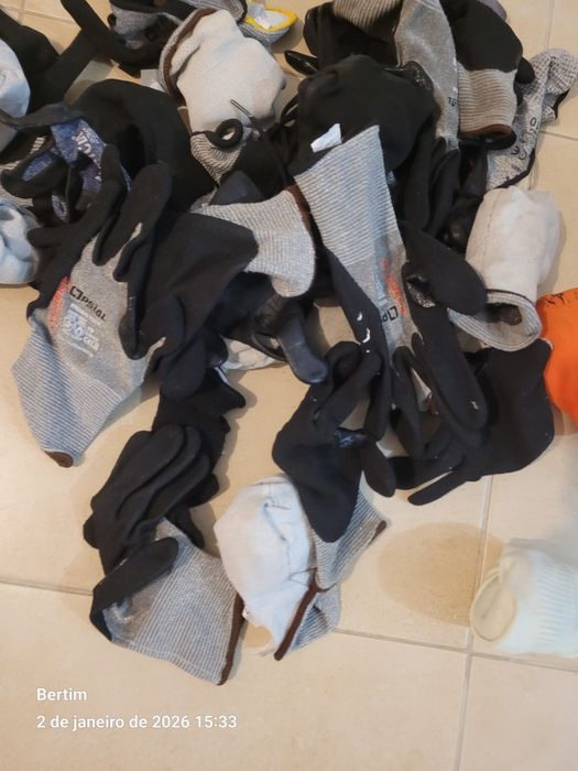 Luvas para trabalho