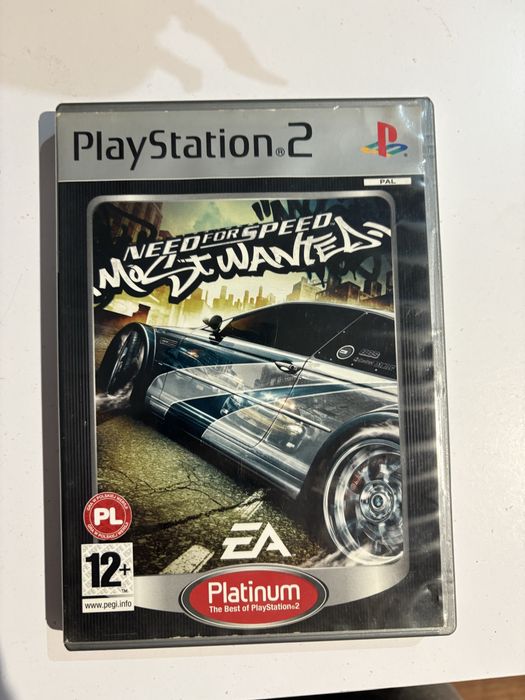 Need for speed Most Wanted 2005 PL Ps2