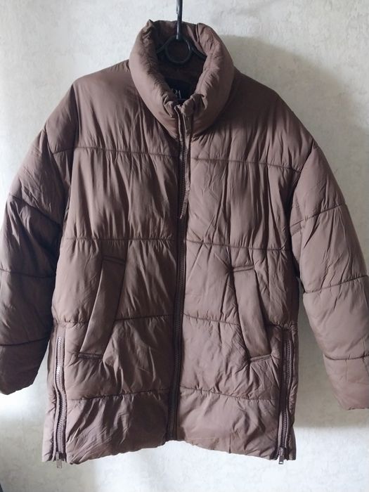 Куртка зимова пуффер оверсайз ZARA