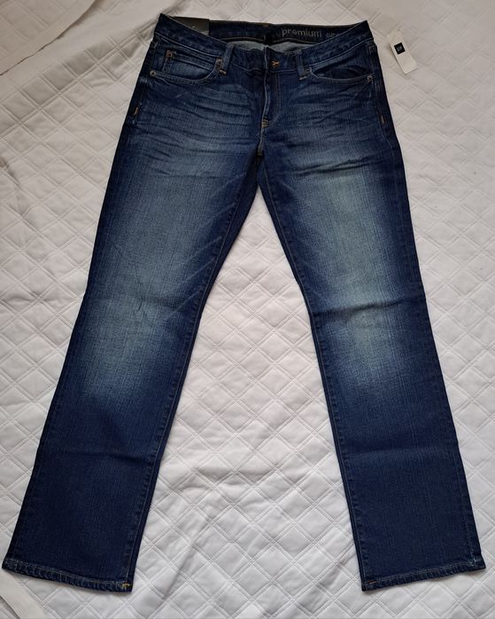 Jeansy damskie GAP proste