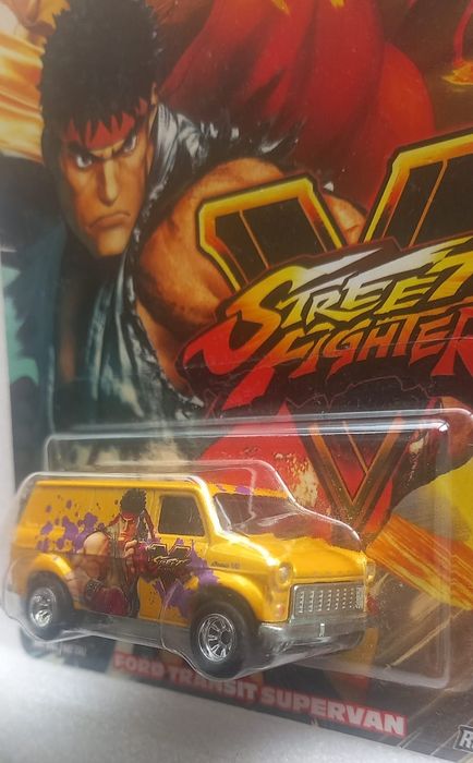 Ford transit super van hot wheels street fighter