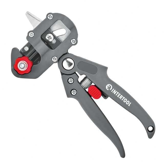 Секатор для щеплення 200мм. Carbon INTERTOOL FT-1020. Новий.