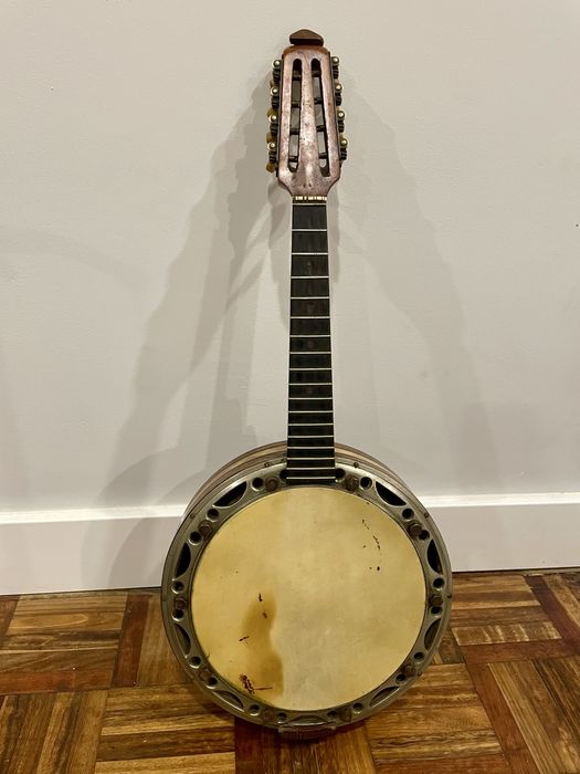 Banjolim antigo com madre perolas