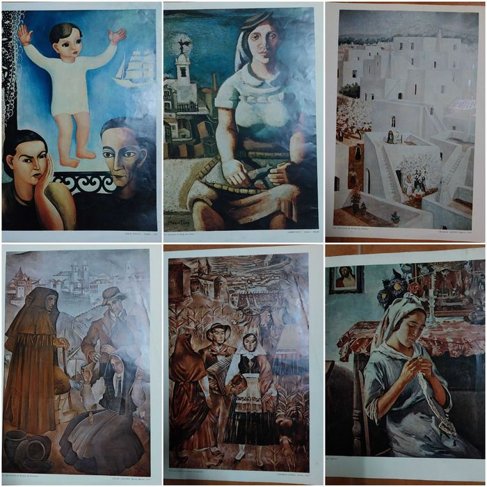 Litografias Antigas - Vários Artistas