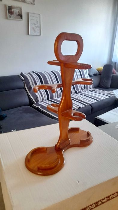 stojak z 2 karafkami