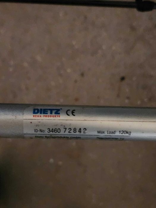 Andarilho de 4 Rodas Adulto Dietz Modelo 3460 Alemanha