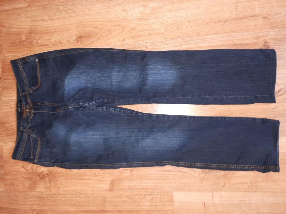 Jeansy damskie granatowe r.XL