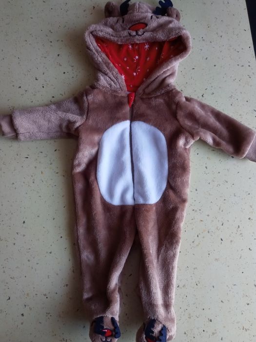 Kombinezon pajacyk pięciutki reniferek pepco 62