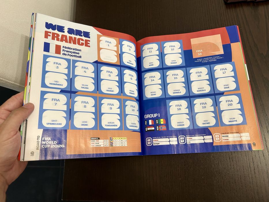 Caderneta Panini FIFA World Cup 2026