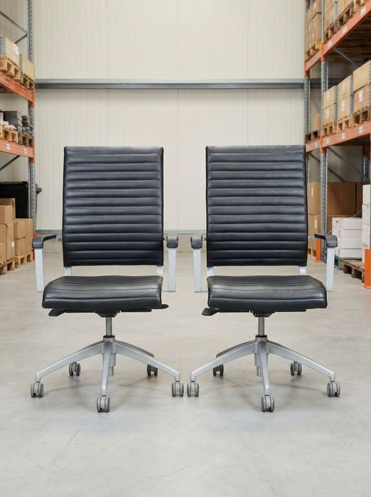 2 Assentos Executivos Couro Escritório Felgueiras