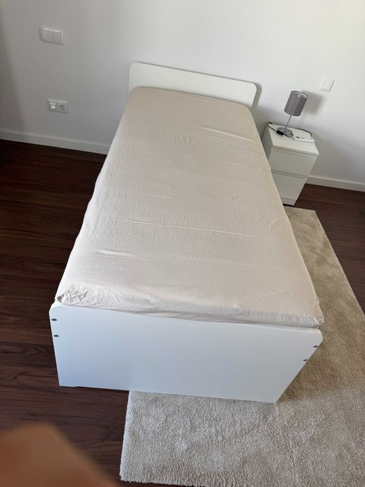 Cama infantil/juvenil SLÄKT da IKEA, completa e pronta a usar!
