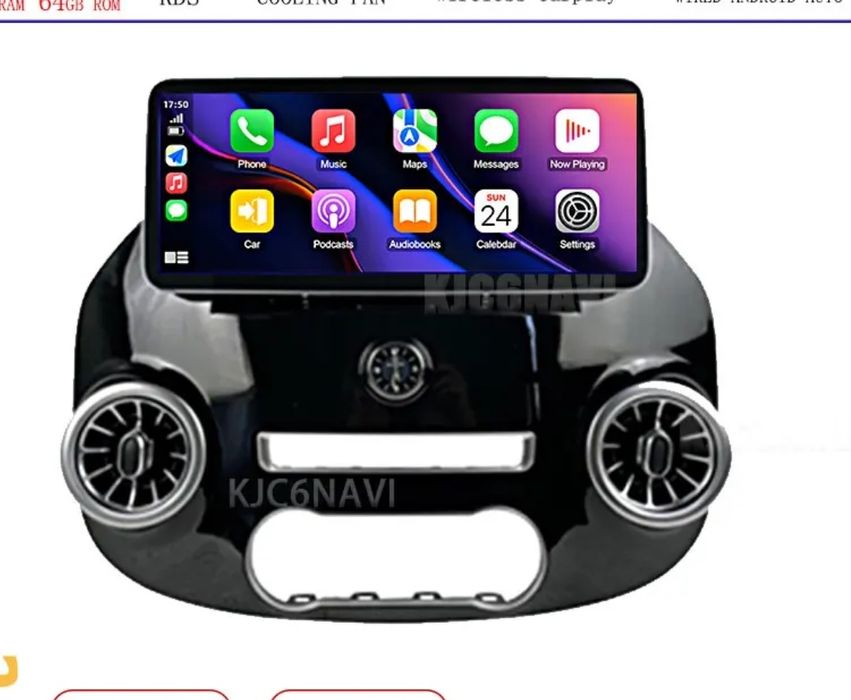 Штатная магнитола Mercedes Vito W447 android WiFi GPS Bluetooth