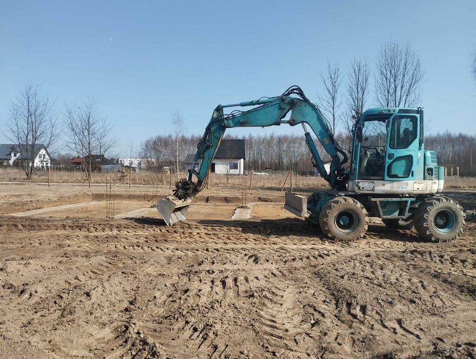 Wynajem, usługa, praca koparką, ładowarką telskopową, ciągnikiem rolni