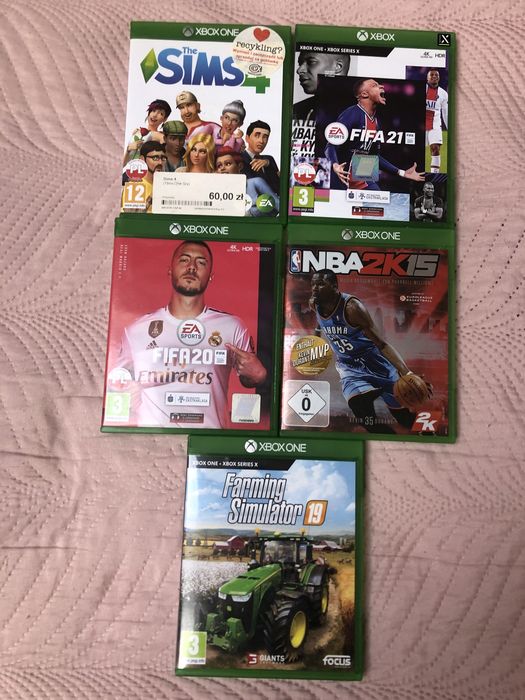 Zestaw gier na konsole Xbox one