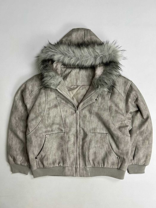 Аляска Bomber Jacket куртка бомбер курточка на капюшоні хутро зіпка