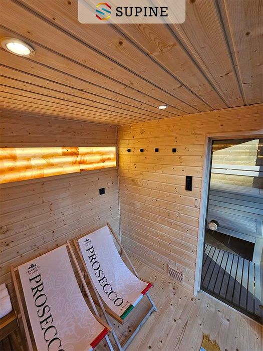 Sauna ogrodowa Nils 450 cm x 270 cm