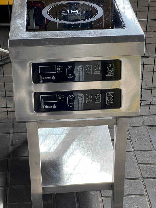 Індукційна плита Tehma 2-х конф. - 3,5 кВт 400х800х850 мм напільна