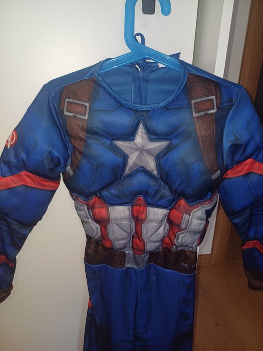 Strój przebranie kostium superbohater Kapitan Ameryka