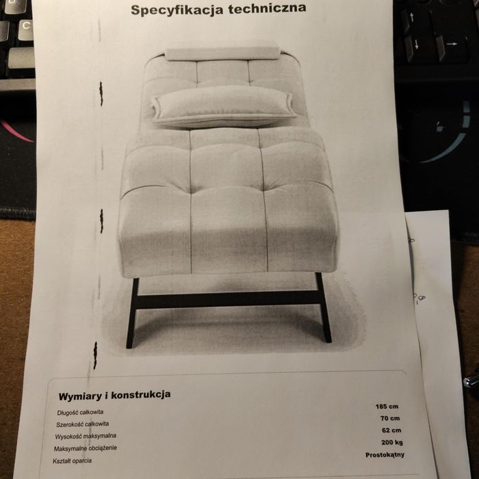 Łóżko kosmetyczne