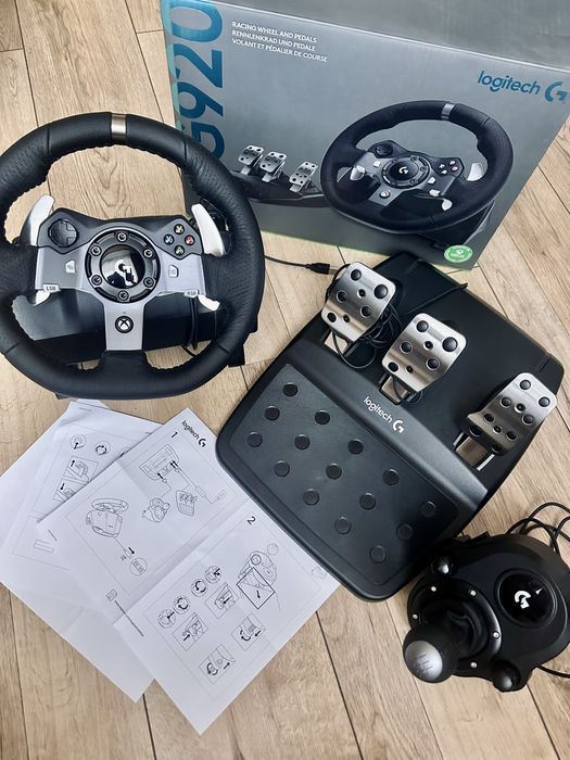 Кермо Logitech G920 Driving Force + КП Logitech Driving Forse Shifter
