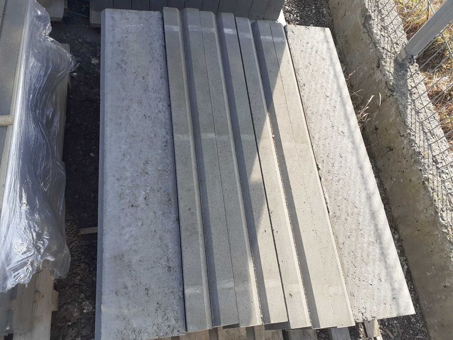 Obrzeże Betonowe 6 cm Szary, Grafit Promocja