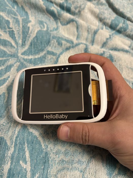 Запчасти бэби-монитора. Матрица экрана lcd, аккумулятор.
