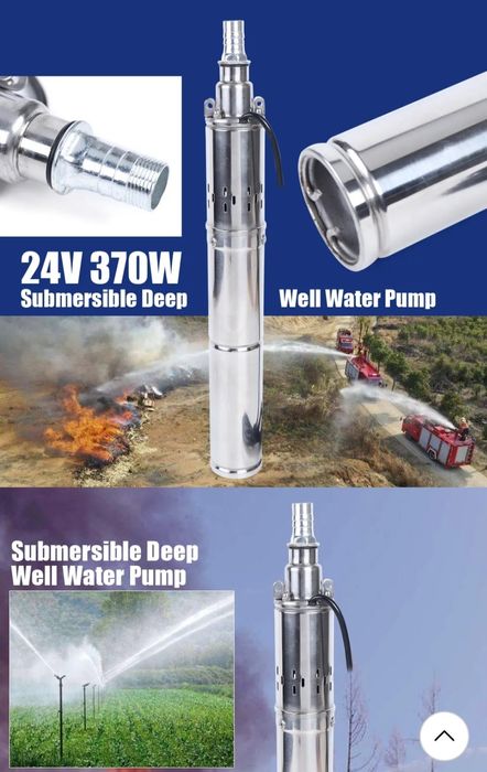 Solar -Bomba de Água 12 volts 180 watts ,24volts,370 watts,48 volts