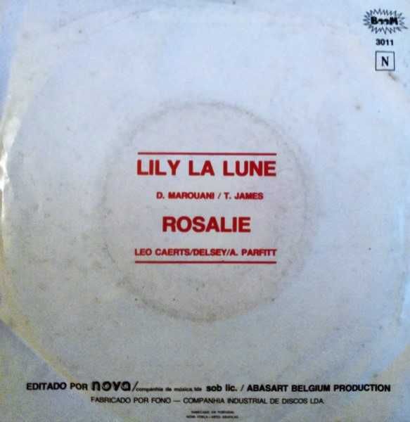 Team Work* ‎– Lily La Lune - 1972- 45 rpm