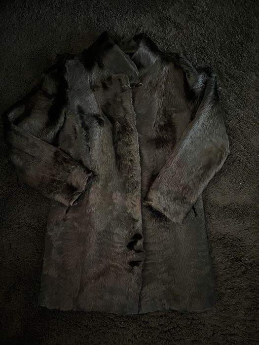 вінтажна натуральна шуба
