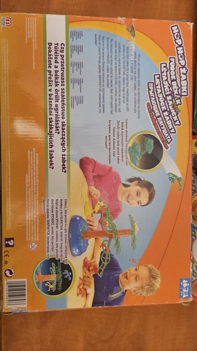 Zestaw 3 gier dla dzieci - Hop Hop Żabki, Frogs oraz 4 Ule